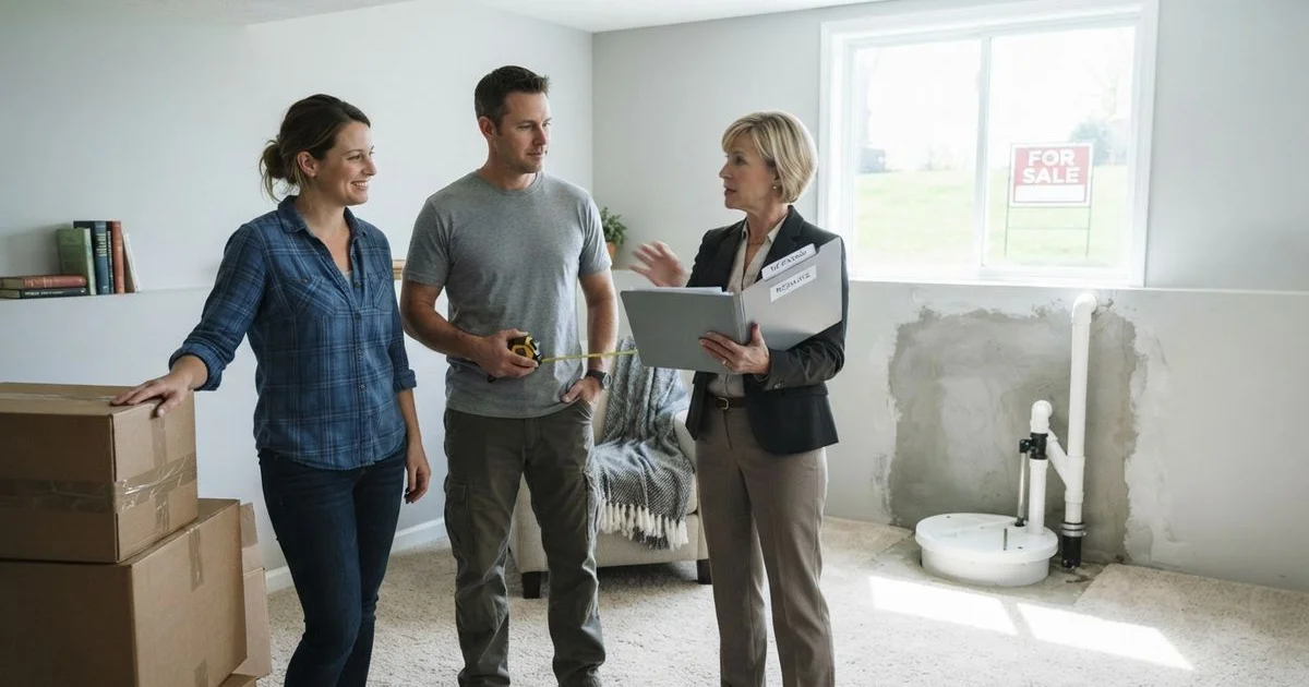 Selling a house with a wet basement in Ohio