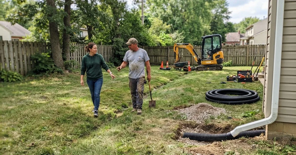 French drains and other yard drainage fixes: what to know before you dig