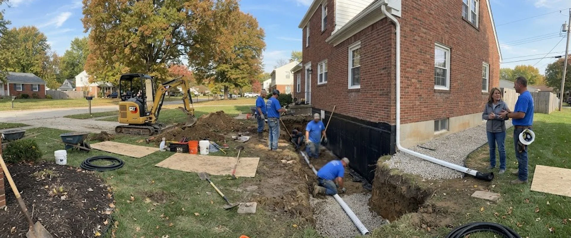 Exterior Waterproofing & Drainage in Trumbull county, Ohio